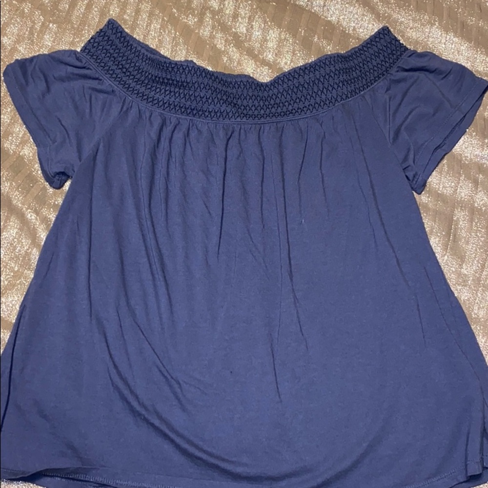 off the shoulder shirt